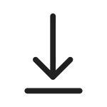 Arrow Download SVG Icon